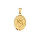 Pingente Imagem Jesus Cristo Religioso Banhado a Ouro 18k