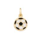 Pingente infantil folheado a ouro no PRETO 542163 Rommanel Pingente infantil folheado a ouro no PRETO 542163 Rommanel