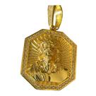 Pingente Jesus Espinhos - Banhado a ouro 18k