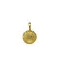 Pingente jesus p - banhado a ouro 18k