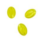 Pingente Lentilha Amarelo Claro 18x13mm 100pçs Bijuteria 70g