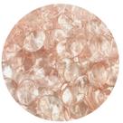 Pingente Lentilha Rosa 13x10mm 10pçs 4g Bijuterias