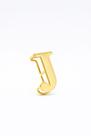 Pingente Letra J Ouro 18k - 0.78