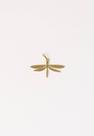 Pingente Libélula Minimalista Folheado a Ouro 18K Dourado Salvatore