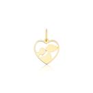 Pingente Mãe Filho Coração Amor Ouro Puro 18k Pm16 Pingente Mãe Filho Coração Amor Ouro Puro 18k Pm16