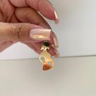 Pingente Mãe Grávida Semijoia Feminina com Design Emocional e Sofisticado Banhada a Ouro 18k Simonatto