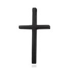 Pingente Masculino Aço Cruz Preto