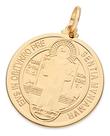 Pingente Medalha De São Bento Formato Redon 542770 Pingente Medalha De São Bento Formato Redon 542770