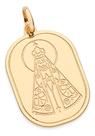 Pingente Medalha Formato Retângular, Com Um 542780