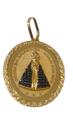 Pingente Medalha Nossa Senhora Aparecida em Ouro 18k750 Rosangela Lima Joias