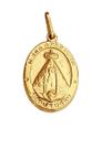 pingente medalha nossa senhora aparecida ouro 18k amarelo. Rosangela lima joias