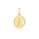 Pingente Medalha Nossa Senhora De Aparecida Ouro 18 Kl
