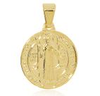 Pingente Medalha São Bento 13mm