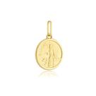 Pingente Medalha São Lucas Ouro Amarelo 18 Kl