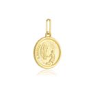 Pingente Medalha São Rafael Ouro Amarelo 18 Kl