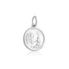 Pingente Medalha São Rafael Prata 925 Kl