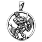 Pingente Medalhão Oxaguian, Prata 925 Pingente Medalhão Oxaguian, Prata 925