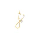 Pingente Medicina Com 1 Diamante Em Ouro 18K Pingente Medicina Com 1 Diamante Em Ouro 18K