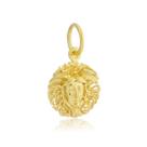 Pingente Medusa Ouro Amarelo 18 Kl