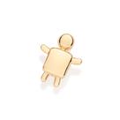 Pingente menino banhado a ouro 542809 Rommanel