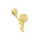 Pingente Menino Com Diamante Com Balão Em Ouro 18k Pingente Menino Com Diamante Com Balão Em Ouro 18k