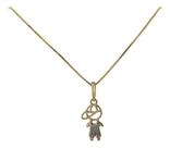Pingente Menino Em Ouro 18k 750 . Certificado De Garantia