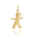 Pingente Menino Filho Em Ouro 18k Pequeno Mini Pingente Menino Filho Em Ouro 18k Pequeno Mini