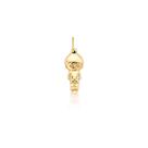 Pingente Menino Filho kids Boneco guri Ouro 18k E01