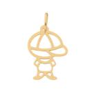 Pingente Menino Filho Ouro 18k - 750
