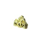 Pingente Mini Coroa em Metal Dourado - 25 Unidades