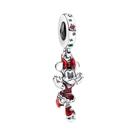 Pingente Mini Disney Mickey Minnie Em Prata 925 Para Colar Ou Pulseira DIY Presente De Festa Pingente Mini Disney Mickey Minnie Em Prata 925 Para Colar Ou Pulseira DIY Presente De Festa