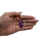 PINGENTE MINI GOTA AMETISTA - (2,5 a 3,5)cm - PRATA 925 PINGENTE MINI GOTA AMETISTA - (2,5 a 3,5)cm - PRATA 925
