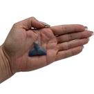 PINGENTE MINI RABO DE BALEIA / RABO DE SEREIA QUARTZO AZUL (1,5 a 3)cm