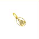 Pingente Nossa Senhora Aparecida Em Ouro 18k Santa