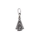 Pingente Nossa Senhora Aparecida Envelhecida Prata 925