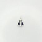Pingente Nossa Senhora Aparecida Pequeno com Manto Zircônia Azul Pingente Nossa Senhora Aparecida Pequeno com Manto Zircônia Azul