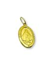 Pingente Nossa Senhora de Nazaré Em Ouro 18K 750 (cod14y)