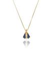 Pingente Nossa Senhora Dupla Face com Zircônia Branca e Azul - Tamanho Pequeno Pingente Nossa Senhora Dupla Face com Zircônia Branca e Azul - Tamanho Pequeno