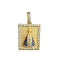 Pingente Nossa Senhora G - Banhado a ouro 18k