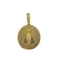 PINGENTE NOSSA SENHORA M - BANHADO A OURO 18k PINGENTE NOSSA SENHORA M - BANHADO A OURO 18k