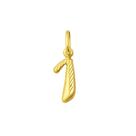 Pingente Numero de 0 Ao 9 em Ouro 18 K Dpn 040