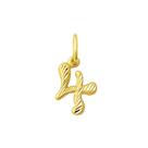Pingente Numero de 0 Ao 9 em Ouro 18 K Dpn 040