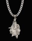 Pingente obaluaê banhado a rhodium Pingente obaluaê banhado a rhodium