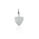 Pingente Oficial Escudo Chapa Atlético MG 1,5cm Prata 925 Noble Joias