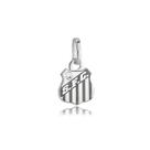 Pingente Oficial Escudo Santos Prata 925 Noble Joias