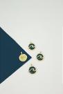 Pingente Onda Banhado a Ouro 18k - 01 Unidade