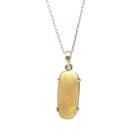 Pingente Opala Natural Etiópia Oval 5.25cts Prata de Lei 28403