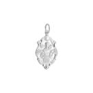 Pingente Ornato São Francisco De Assis Prata 925 Kl