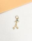 Pingente ouro 18k boneco