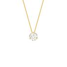 Pingente Ouro 18k Ponto de Luz
